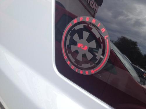 paar Imperial FJ Cruiser vinyl sticker sticker
