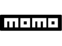 Sticker met Momo-logo