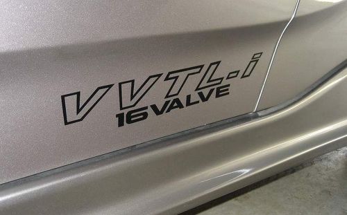2 vvtL-i vvtLi sticker sticker embleem logo Past op Celica GTS Corolla S MR2 MR-2