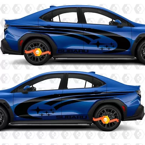 Subaru stickers outlet for car