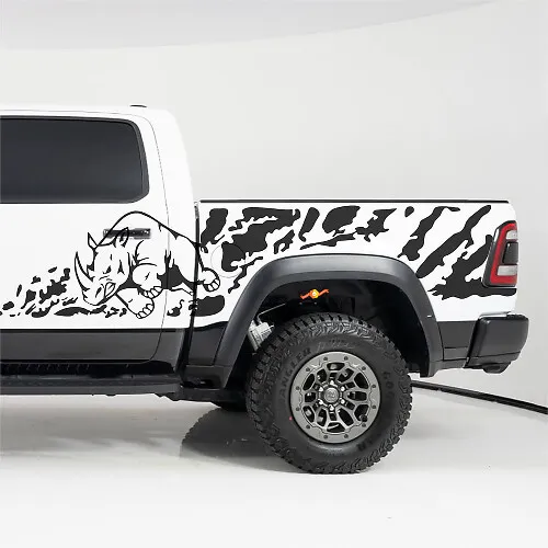 Rhino Splash Side Bed Decal voor Dodge Ram 1500 RHO id=17430